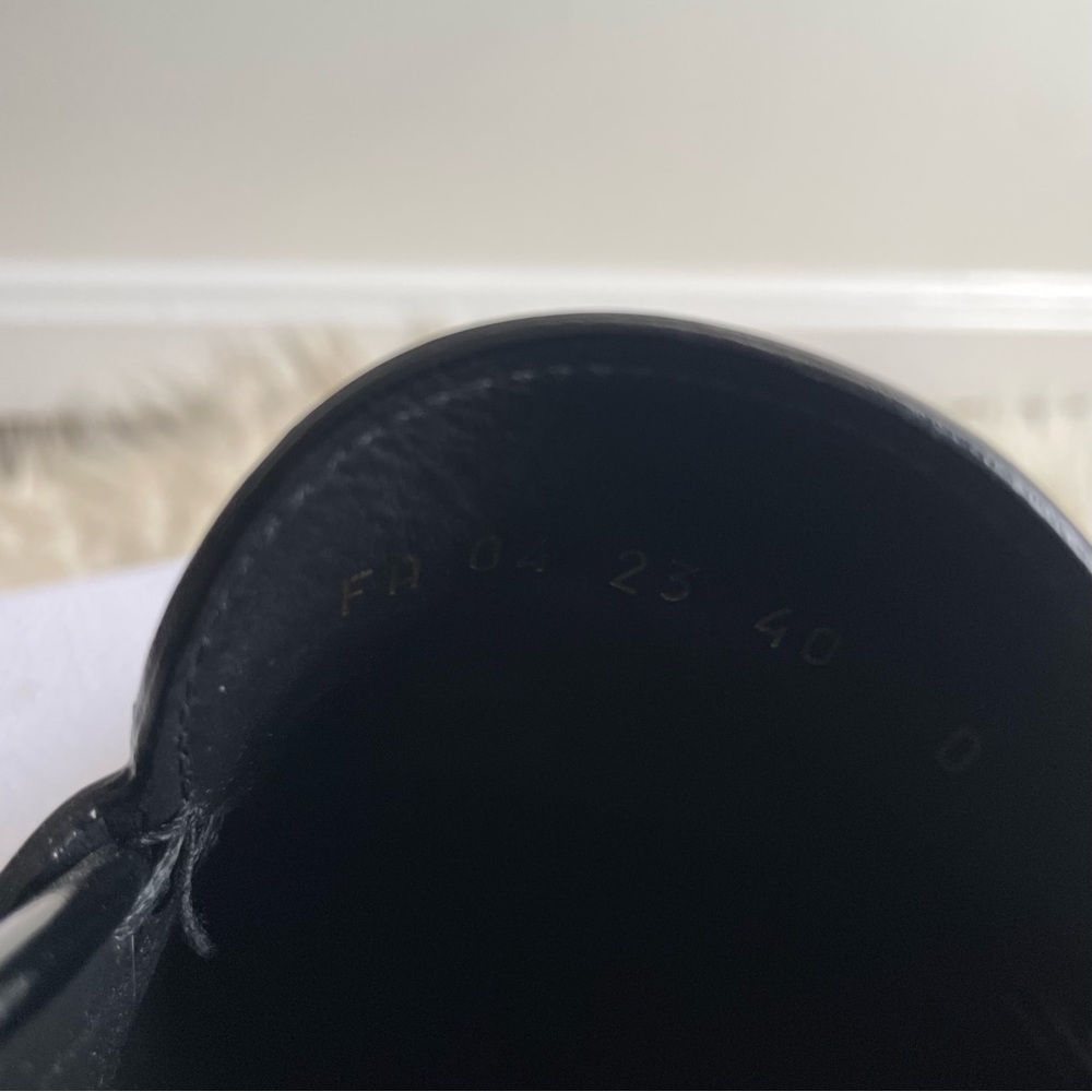 Dior D-Academy Tassel Loafer Black Brushed Calfskin Leather size 40 - Picture 9 of 13